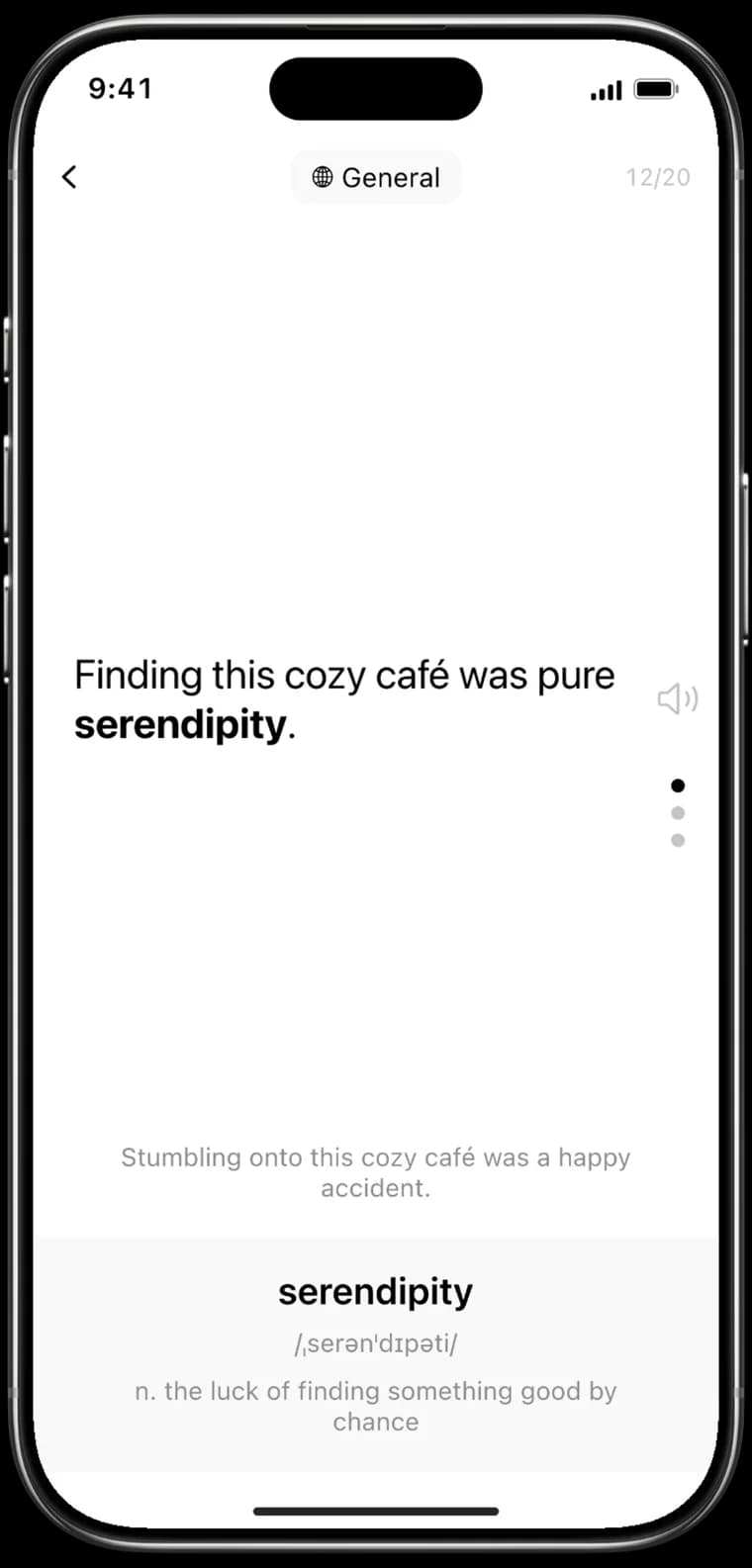 A Sentence You Have Never Seen