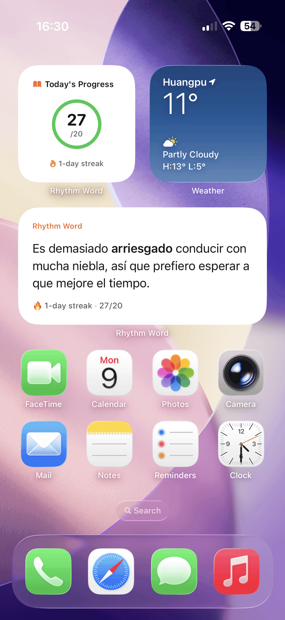 Ana Ekran Widget'ı